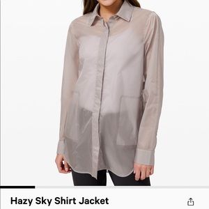 Lululemon Hazy Sky Shirt Jacket